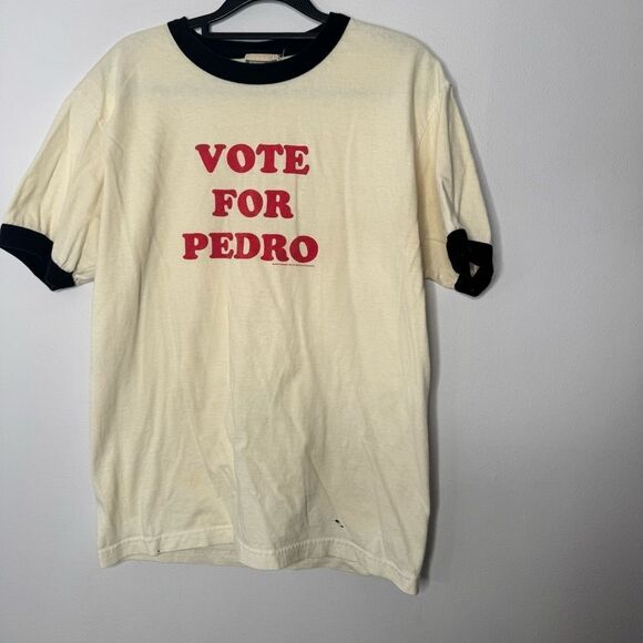 Vintage Napoleon Dynamite 2004 Vote For Pedro T-Shirt size medium - Picture 1 of 8